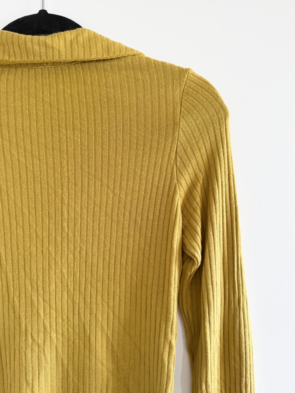 Reformation Ribbed Button-Down Collared Top - Picture 11 of 13